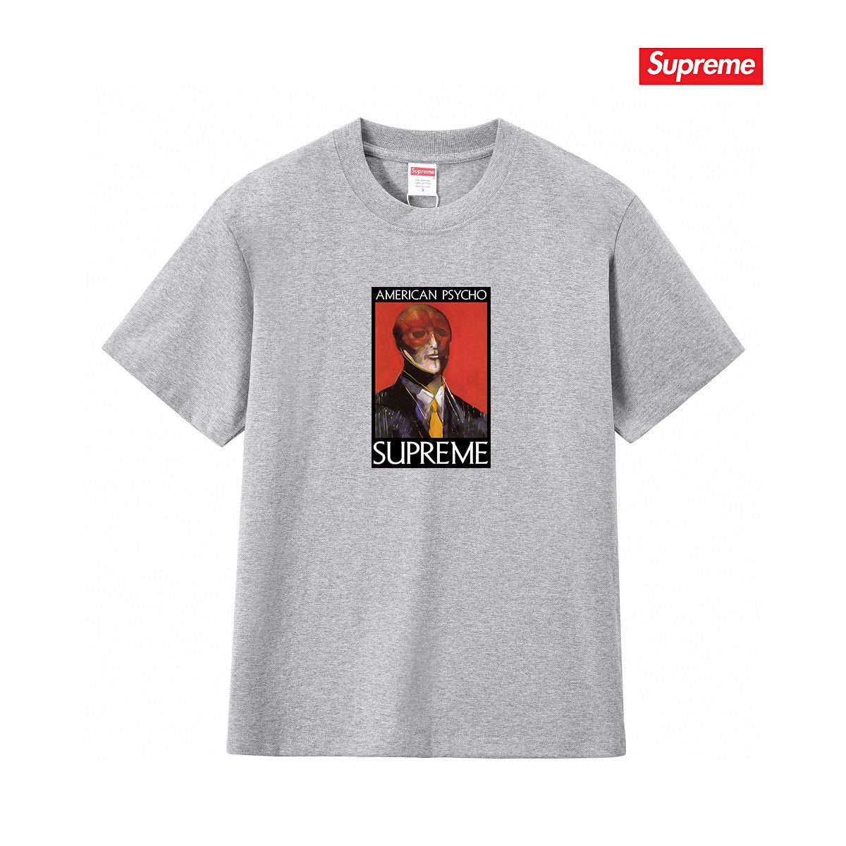 Supreme American Psycho Graphic T-Shirt ¡ª front