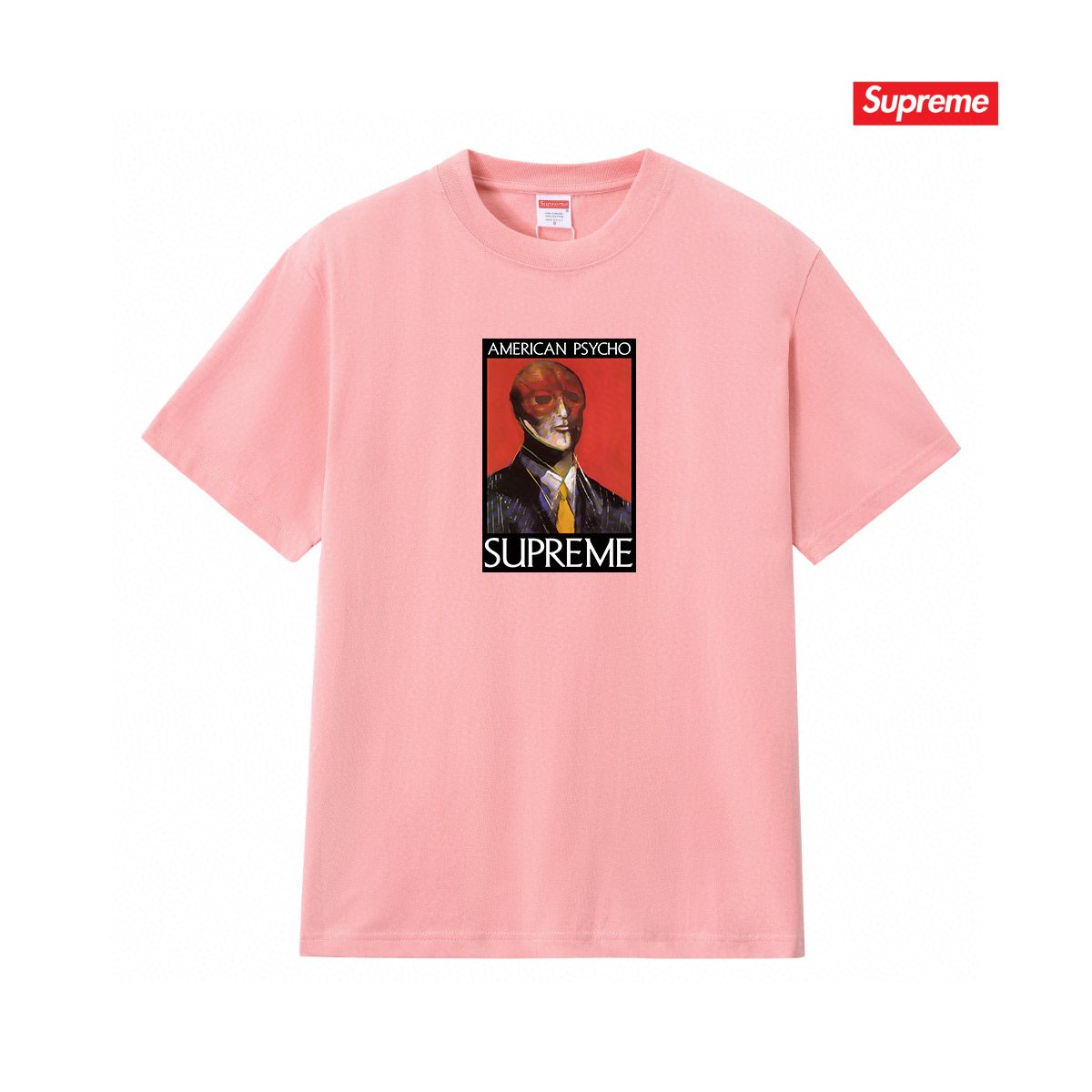 Supreme American Psycho Graphic T-Shirt ¡ª front