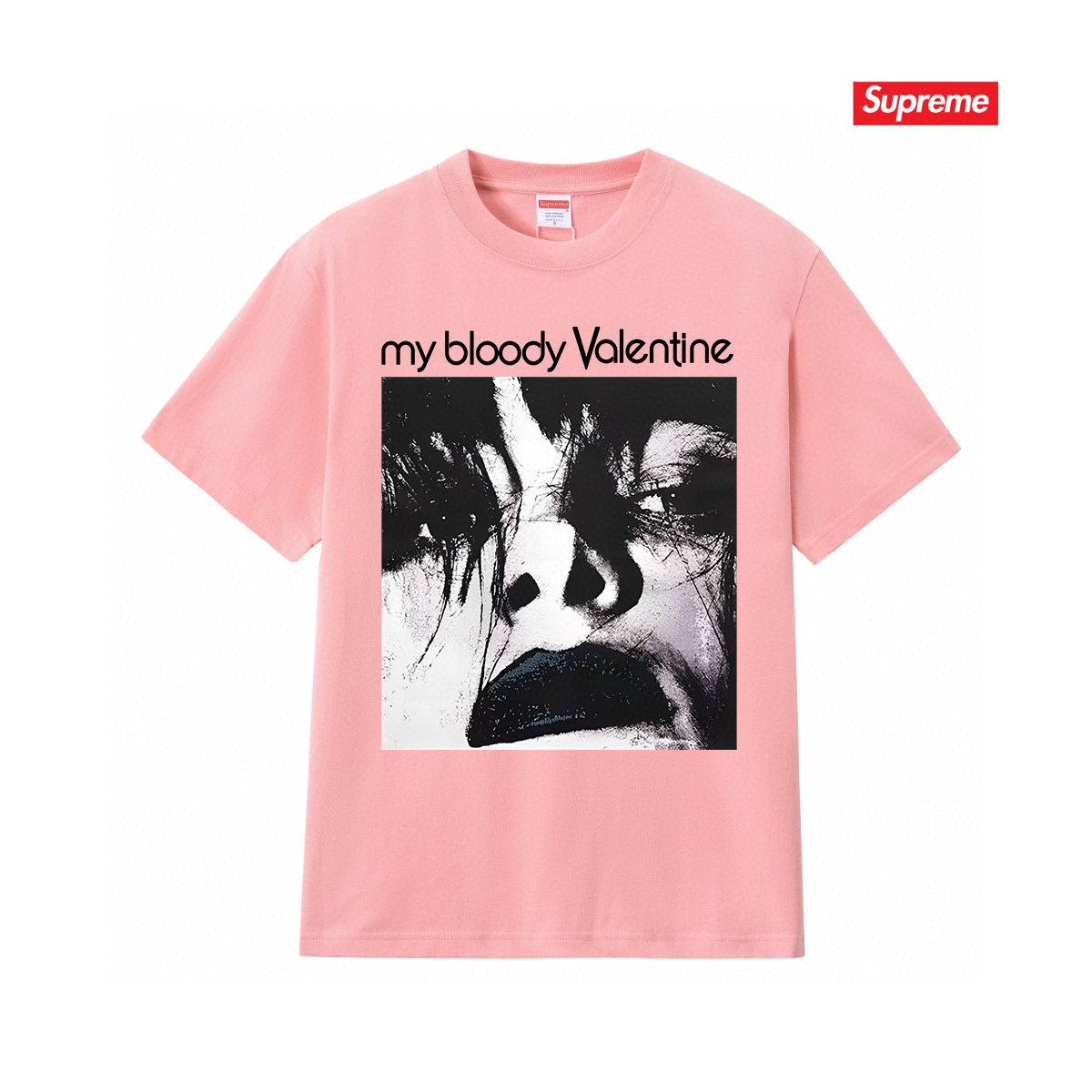 Supreme Front-and-Back Graphic T-Shirt ¡ª front
