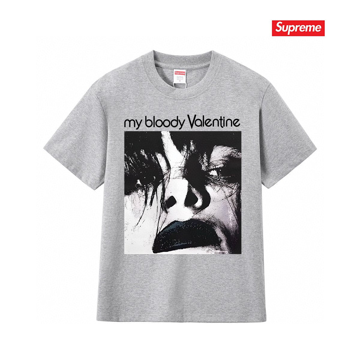 Supreme Front-and-Back Graphic T-Shirt ¡ª front