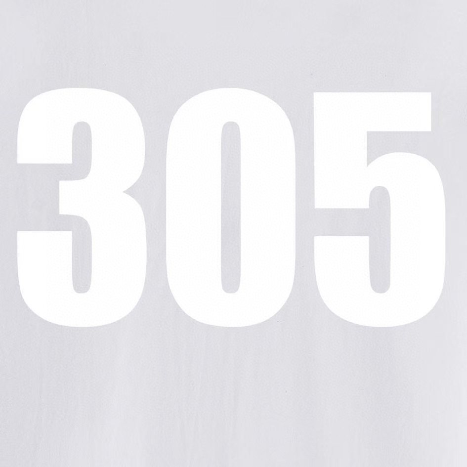 Supreme 305 Back Print Short-Sleeve T-Shirt ¡ª detail