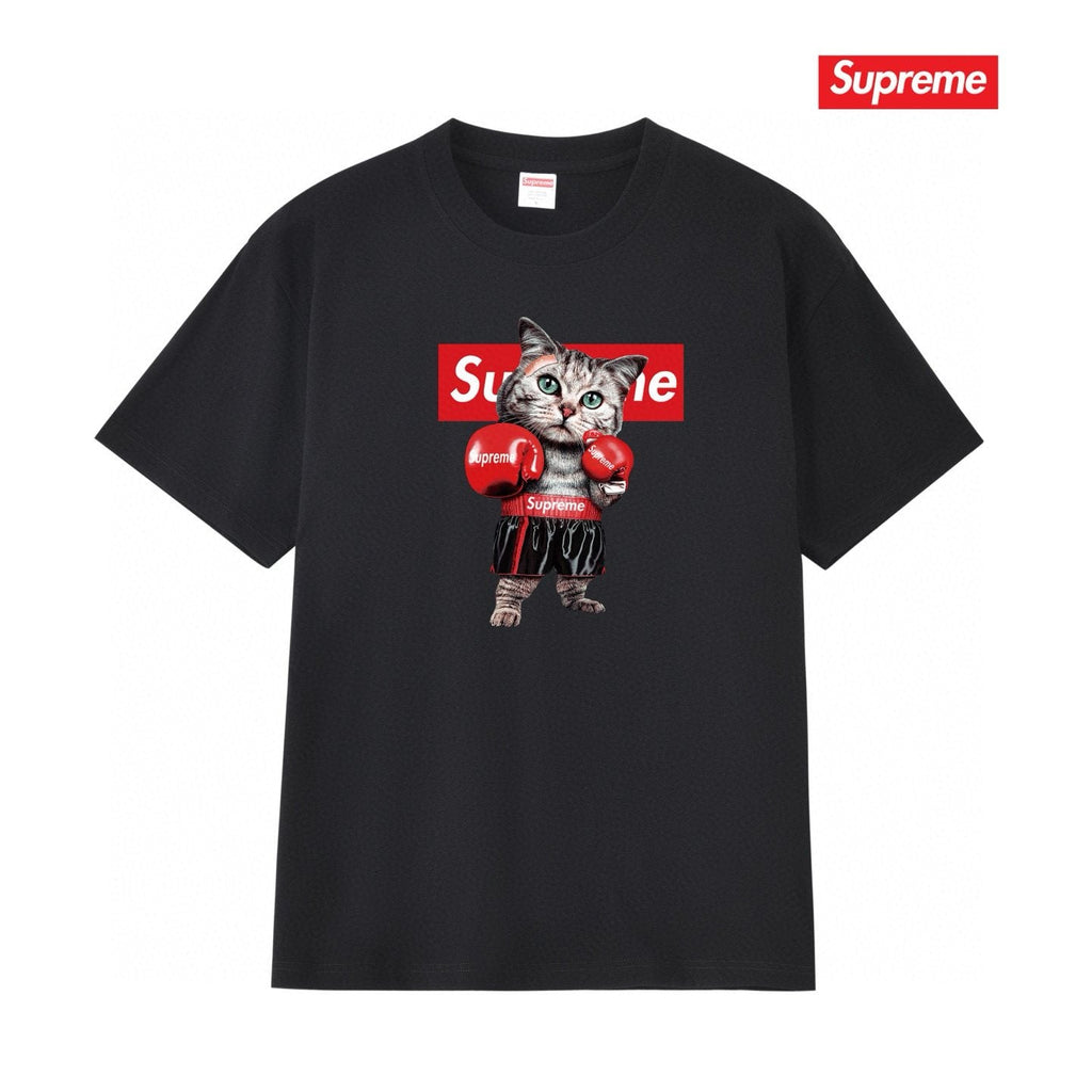 Supreme Boxing Cat Graphic T-Shirt ¡ª hero