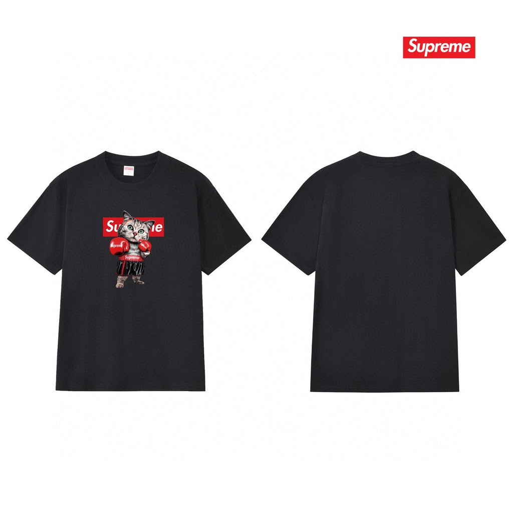 Supreme Boxing Cat Graphic T-Shirt ¡ª back