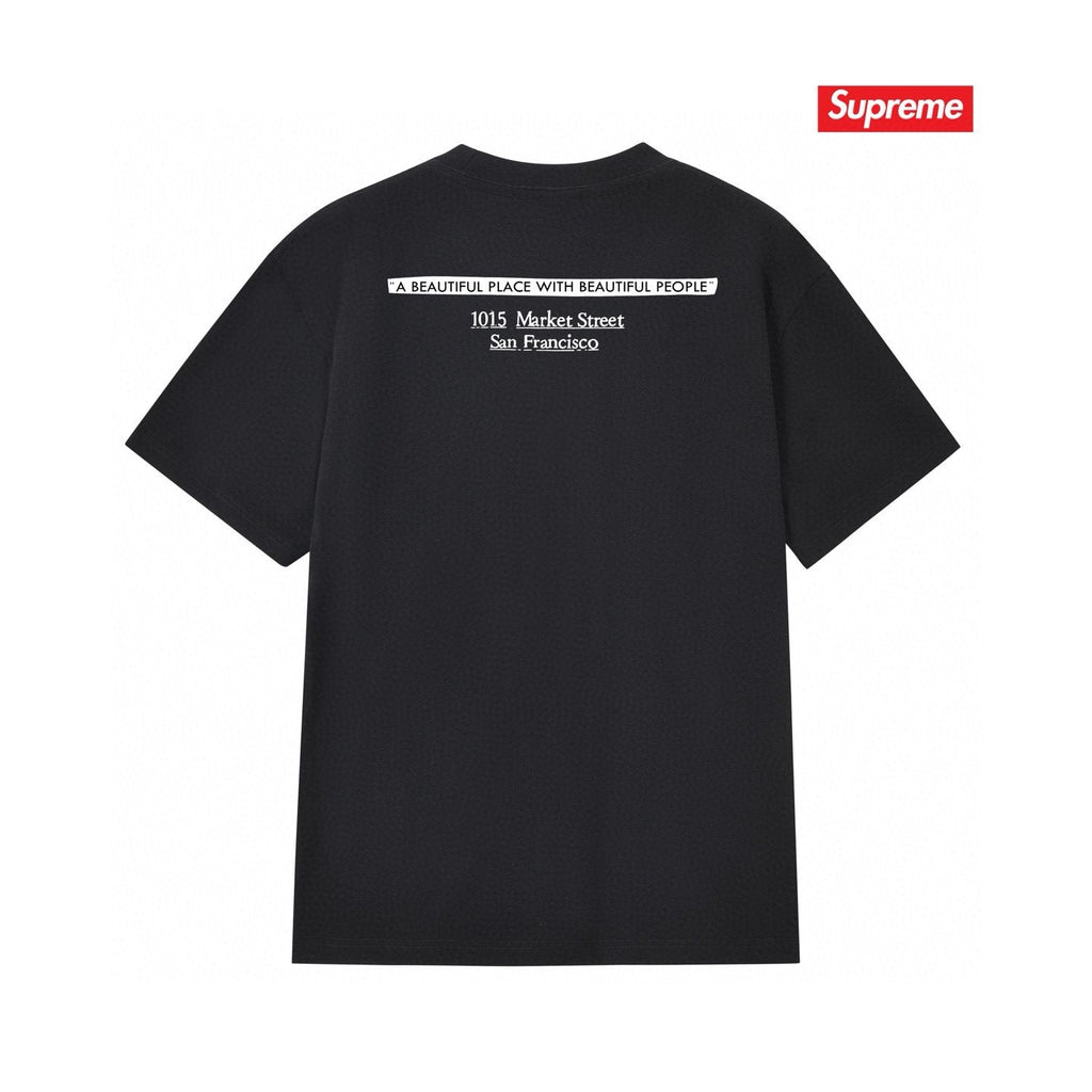Supreme Address Graphic Short-Sleeve T-Shirt ¡ª back