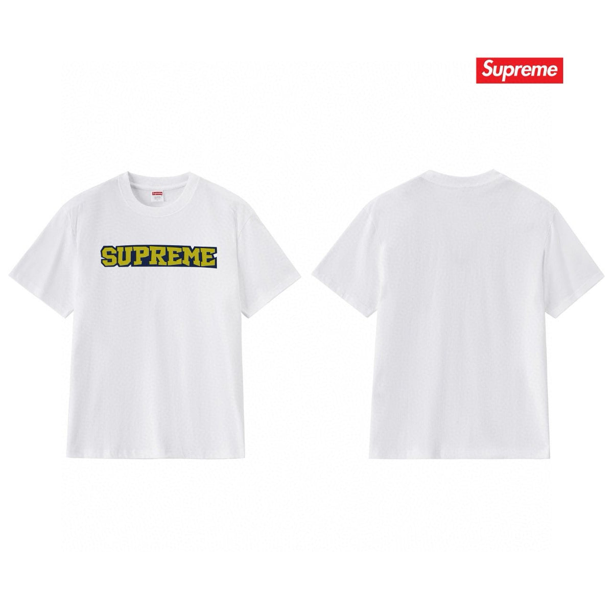 Supreme Arched Wordmark Short-Sleeve T-Shirt ¡ª comparison