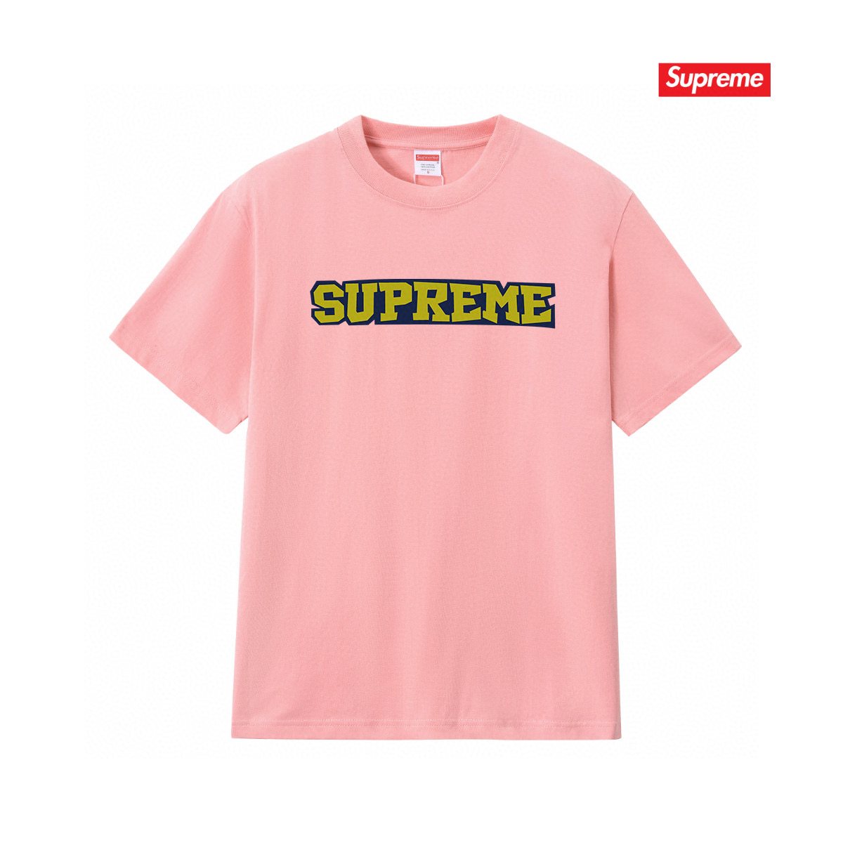 Supreme Arched Wordmark Short-Sleeve T-Shirt ¡ª front