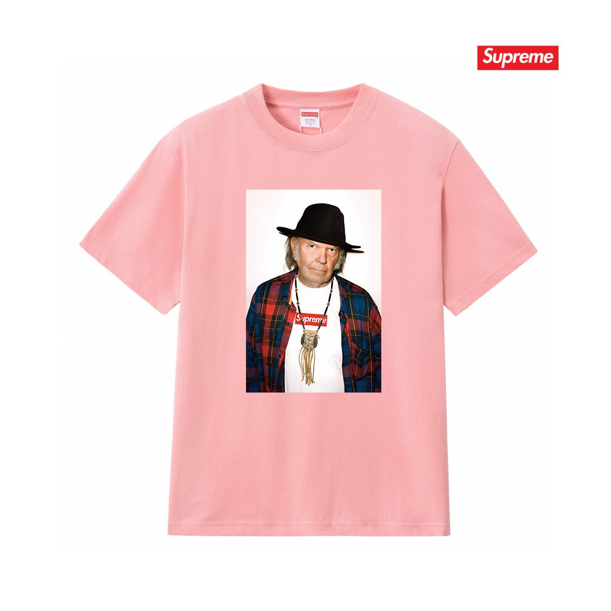 Supreme Portrait Graphic Short-Sleeve T-Shirt ¡ª front