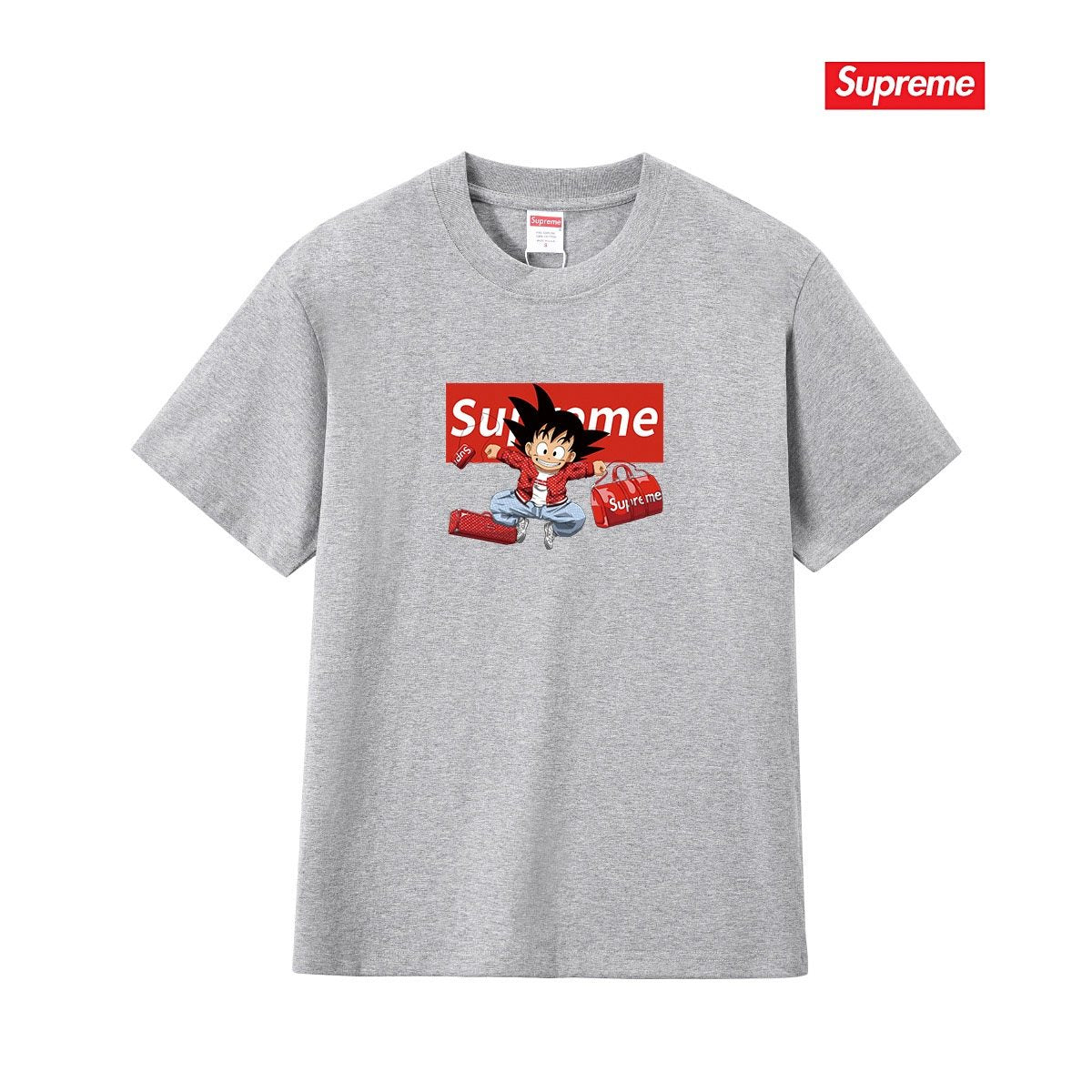 Supreme Anime Graphic Short-Sleeve T-Shirt ¡ª front