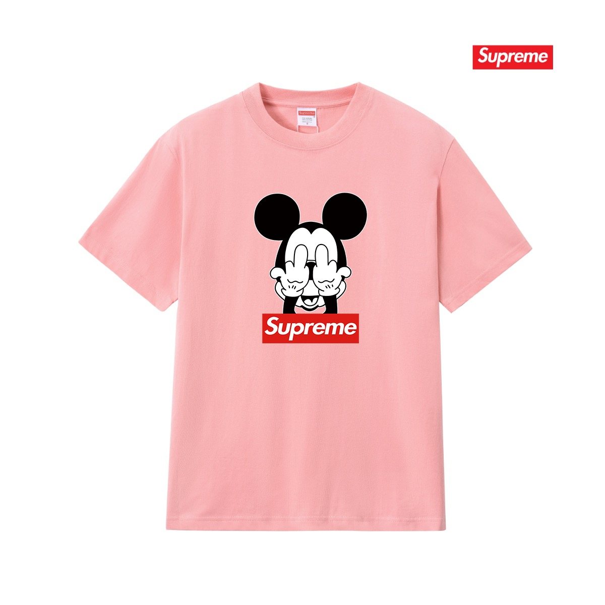 Supreme Mickey Character Graphic T-Shirt ¡ª front