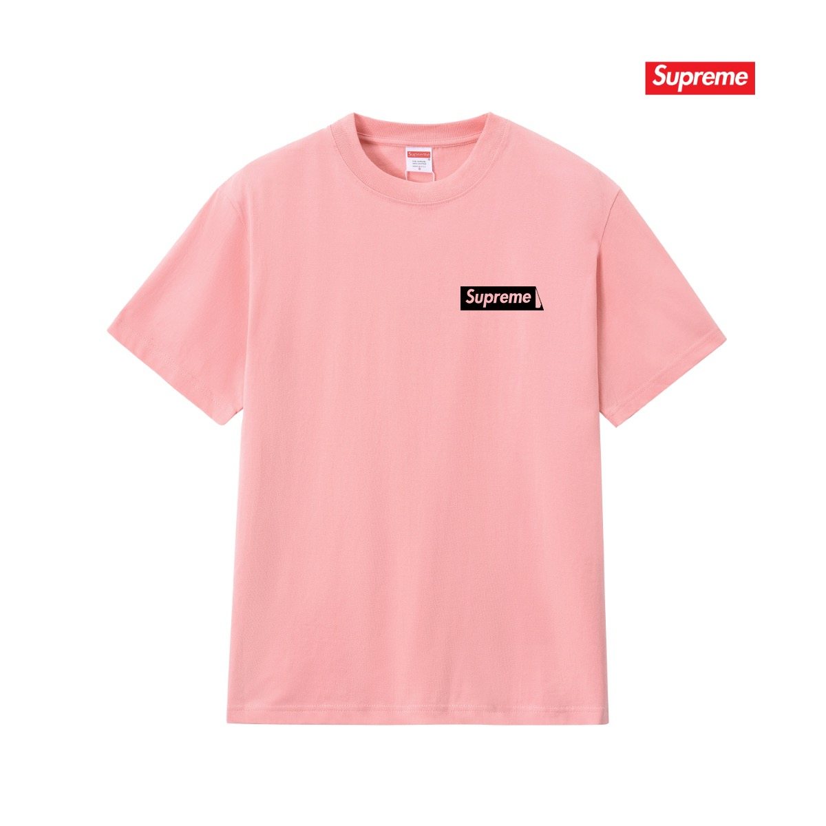 Supreme Multi-Logo Back Graphic T-Shirt ¡ª front