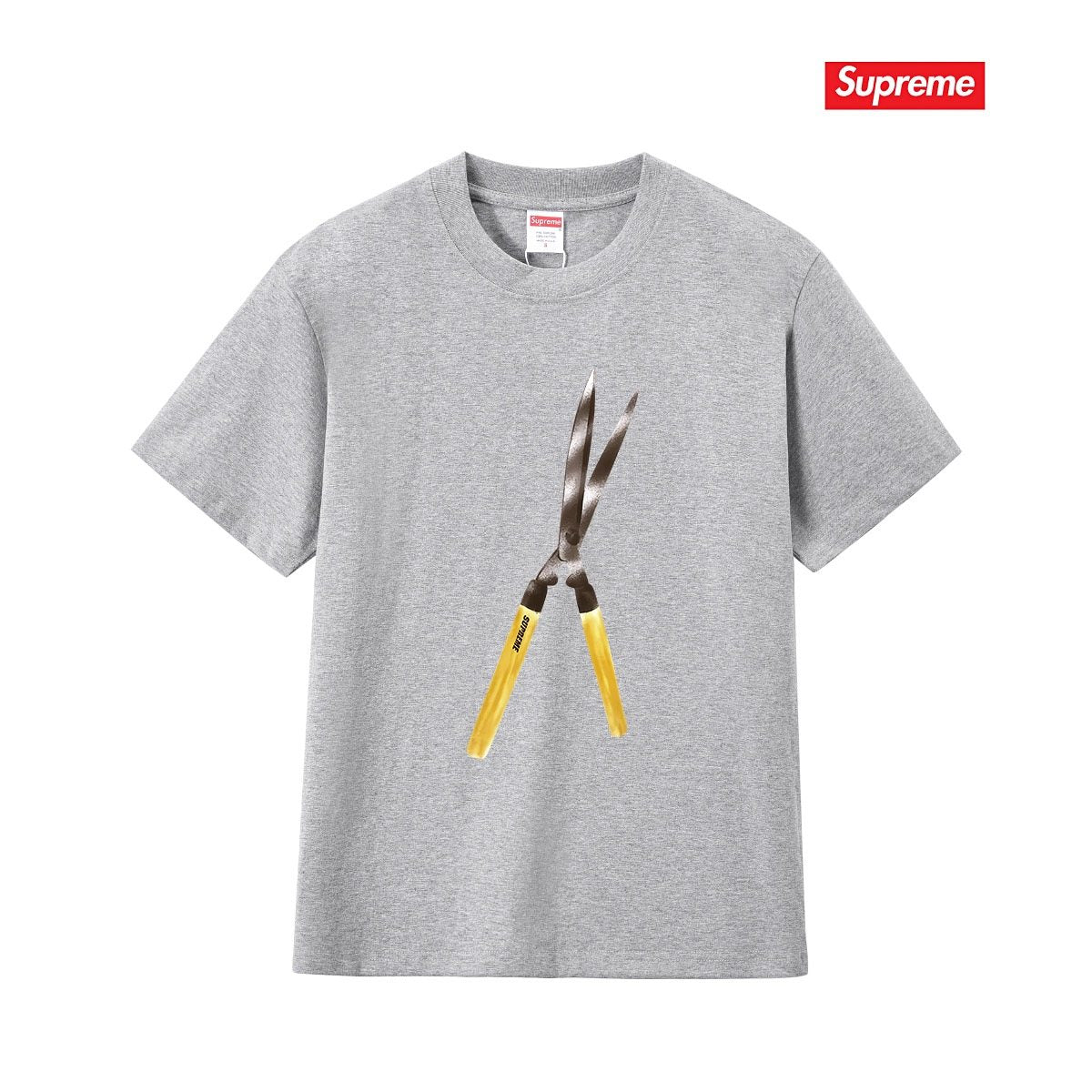 Supreme Pruning Shears Graphic T-Shirt ¡ª front