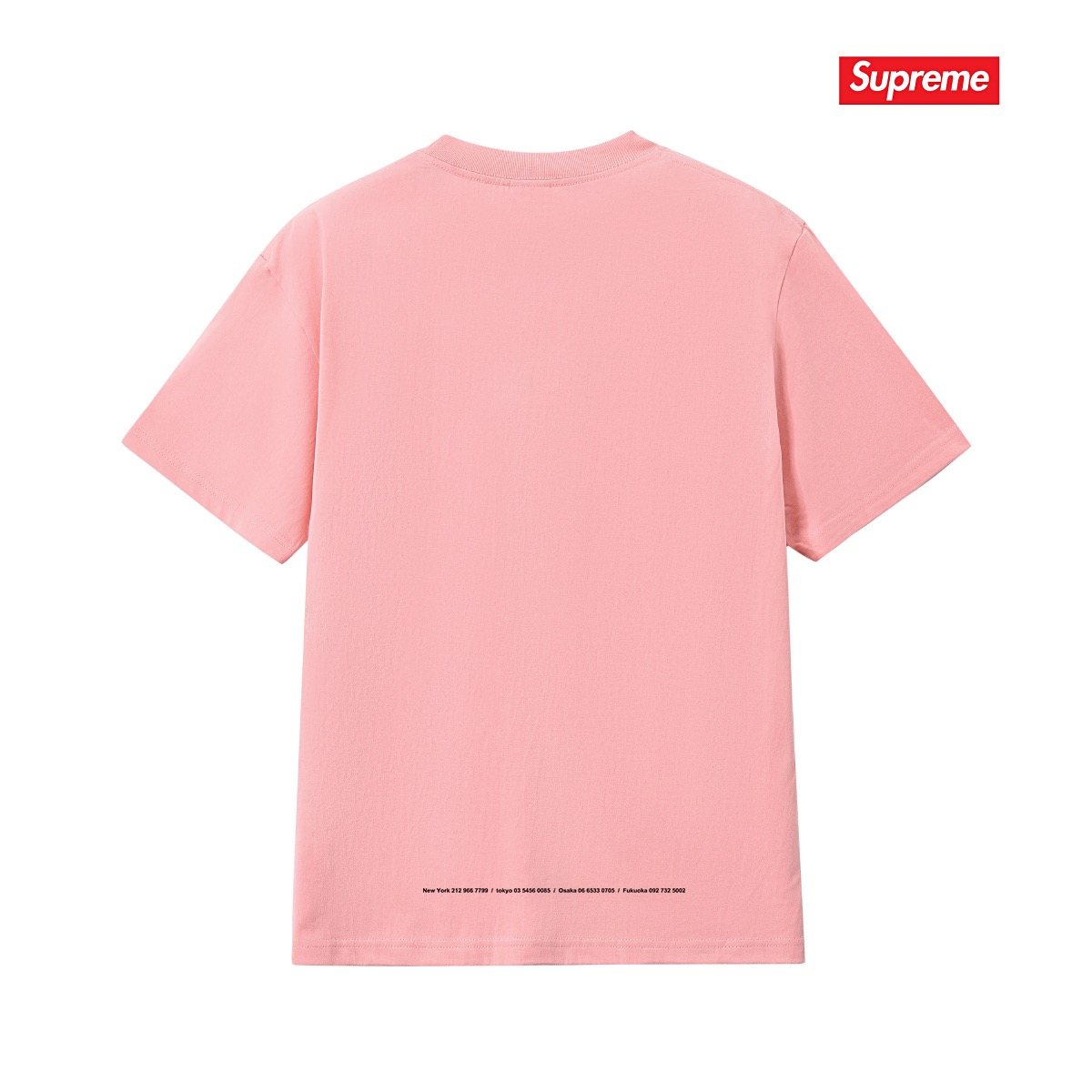 Supreme Blue Chest Graphic Short-Sleeve T-Shirt ¡ª back