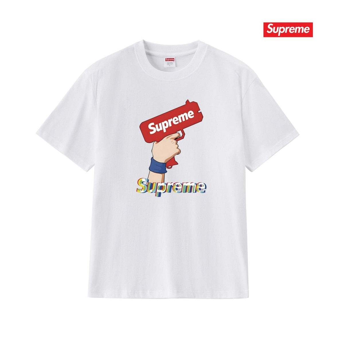 Supreme Front Graphic Short-Sleeve T-Shirt ¡ª front