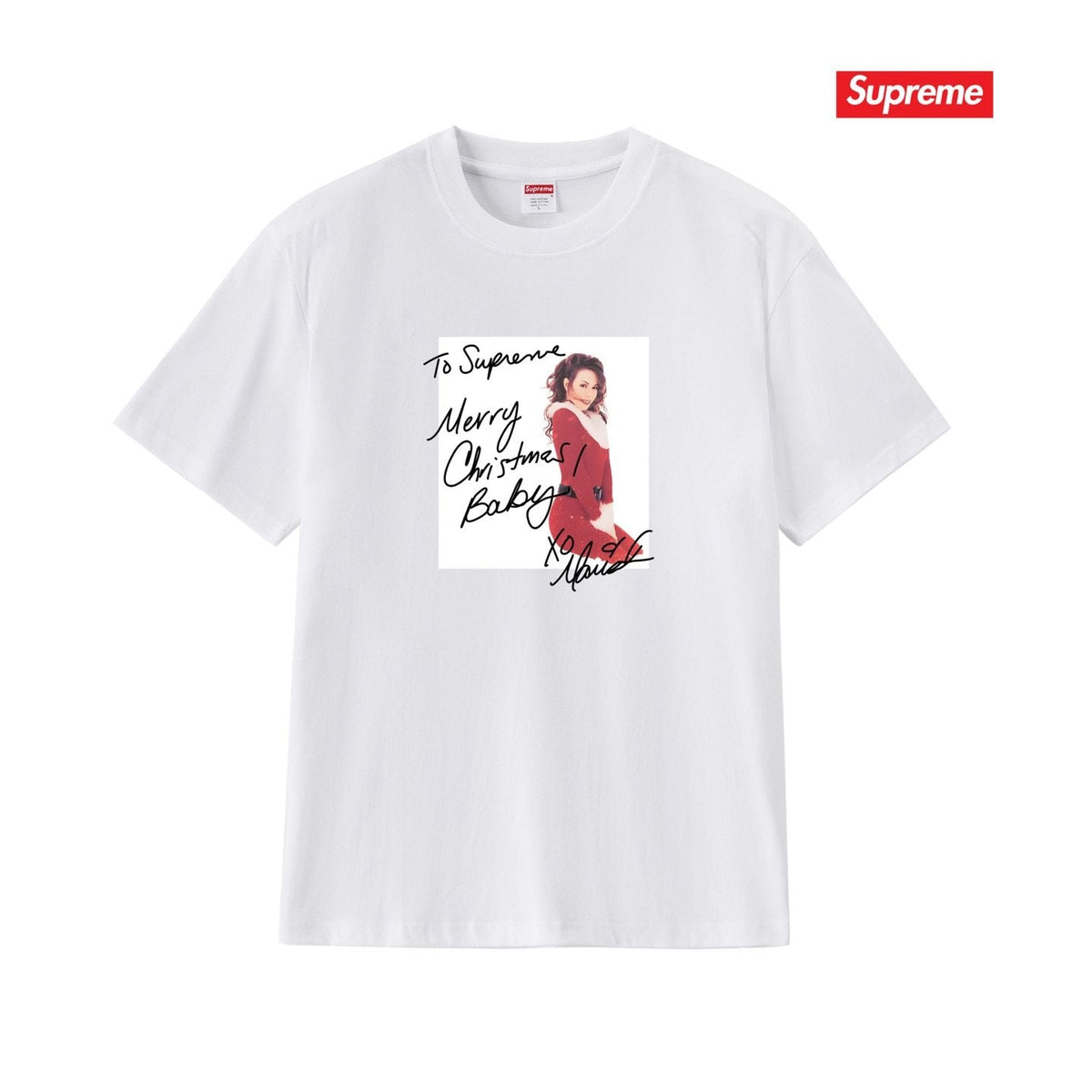 Supreme Christmas Woman Graphic T-Shirt ¡ª front