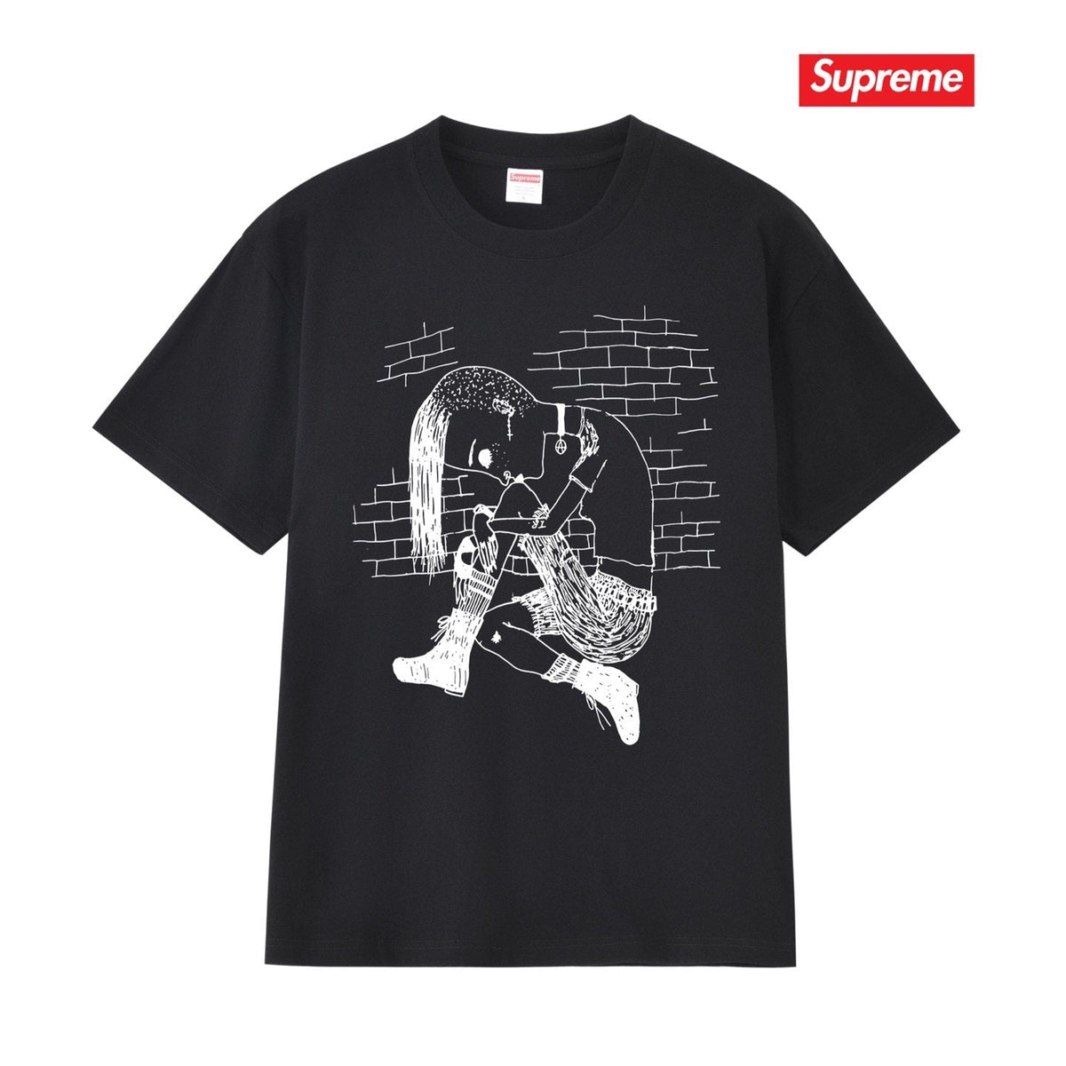 Supreme Front & Back Graphic T-Shirt ¡ª hero