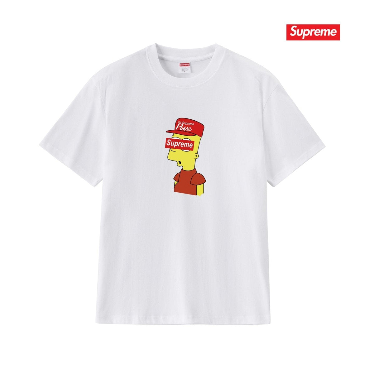 Supreme Cartoon Graphic Short-Sleeve T-Shirt ¡ª front
