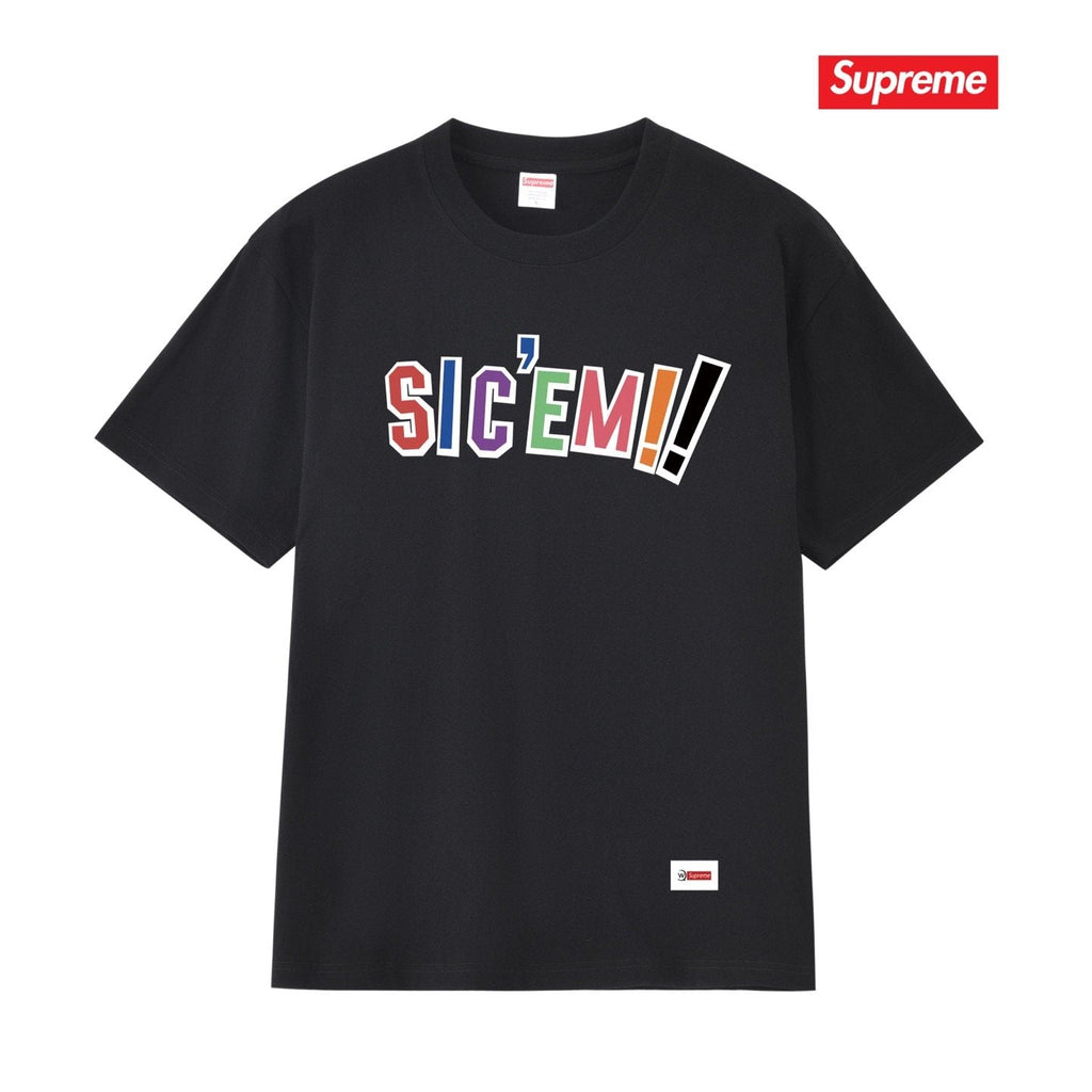 Supreme SIC'EM Street As Usual Graphic T-Shirt ¡ª hero