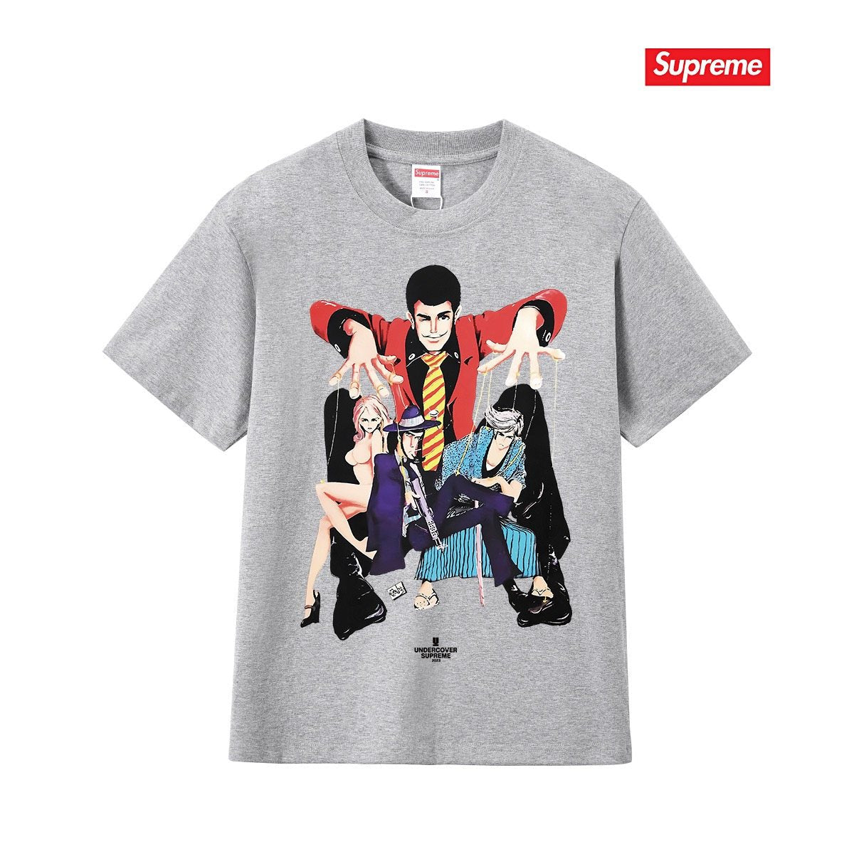 Supreme Anime Character Graphic T-Shirt ¡ª front