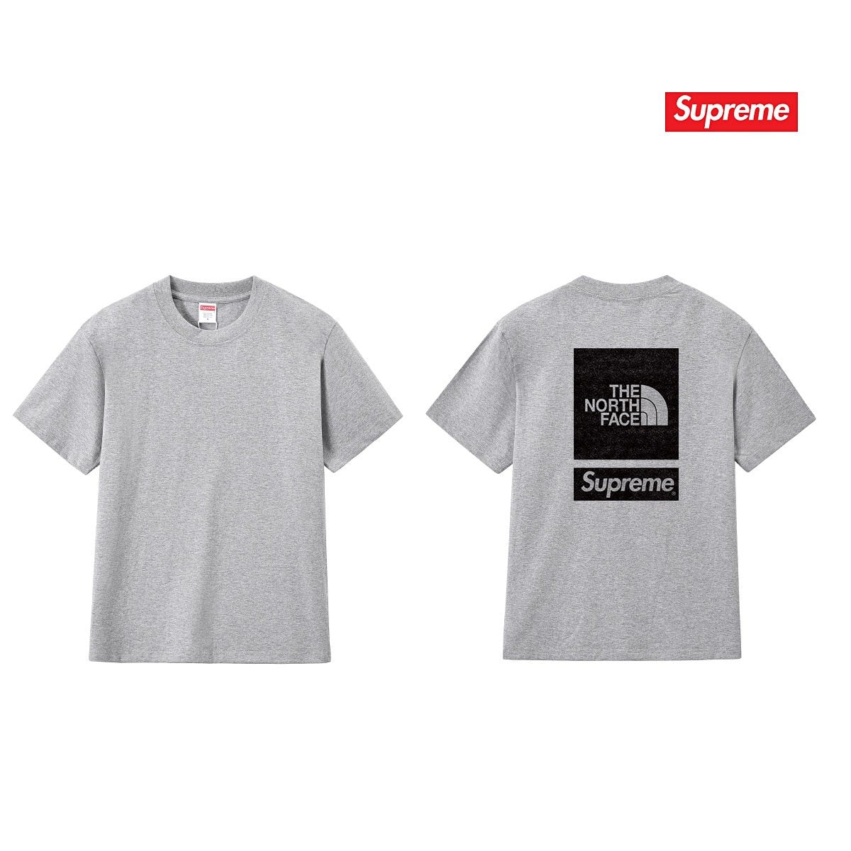 Supreme The North Face Back Logo Short-Sleeve T-Shirt ¡ª comparison