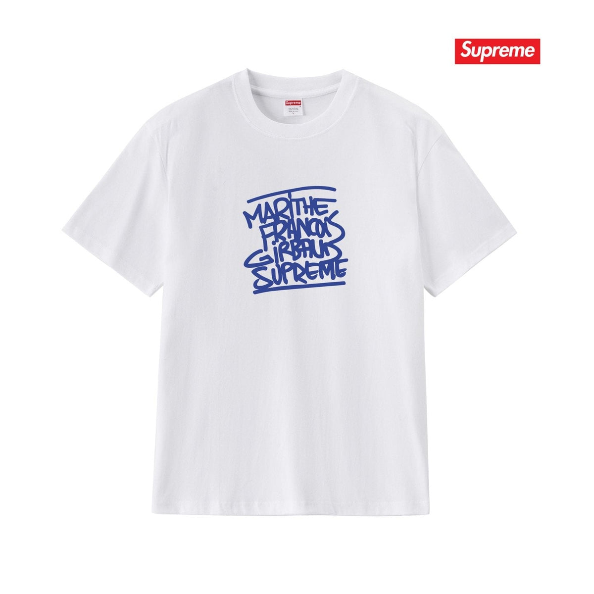 Supreme Martine Graffiti Short-Sleeve T-Shirt ¡ª front