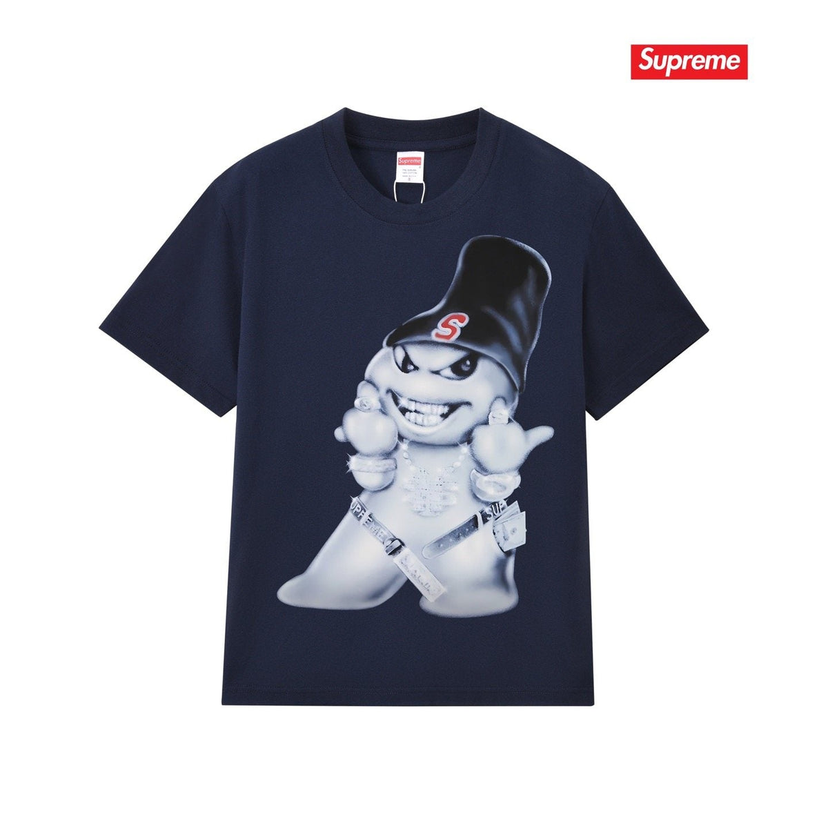 Supreme Mascot Graphic Short-Sleeve T-Shirt ¡ª front