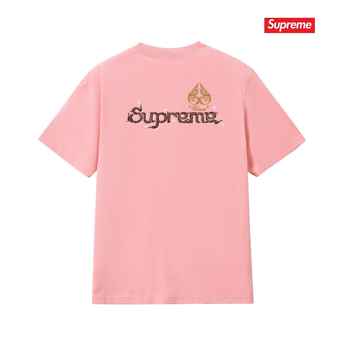 Supreme Peacock Graphic Short-Sleeve T-Shirt ¡ª back