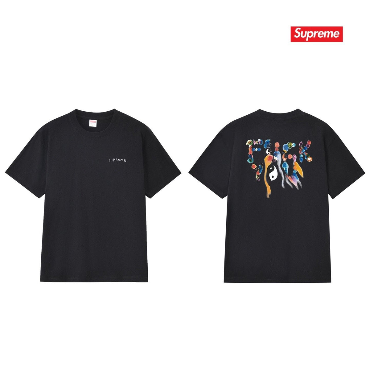 Supreme Front & Back Graphic Short-Sleeve T-Shirt ¡ª hero