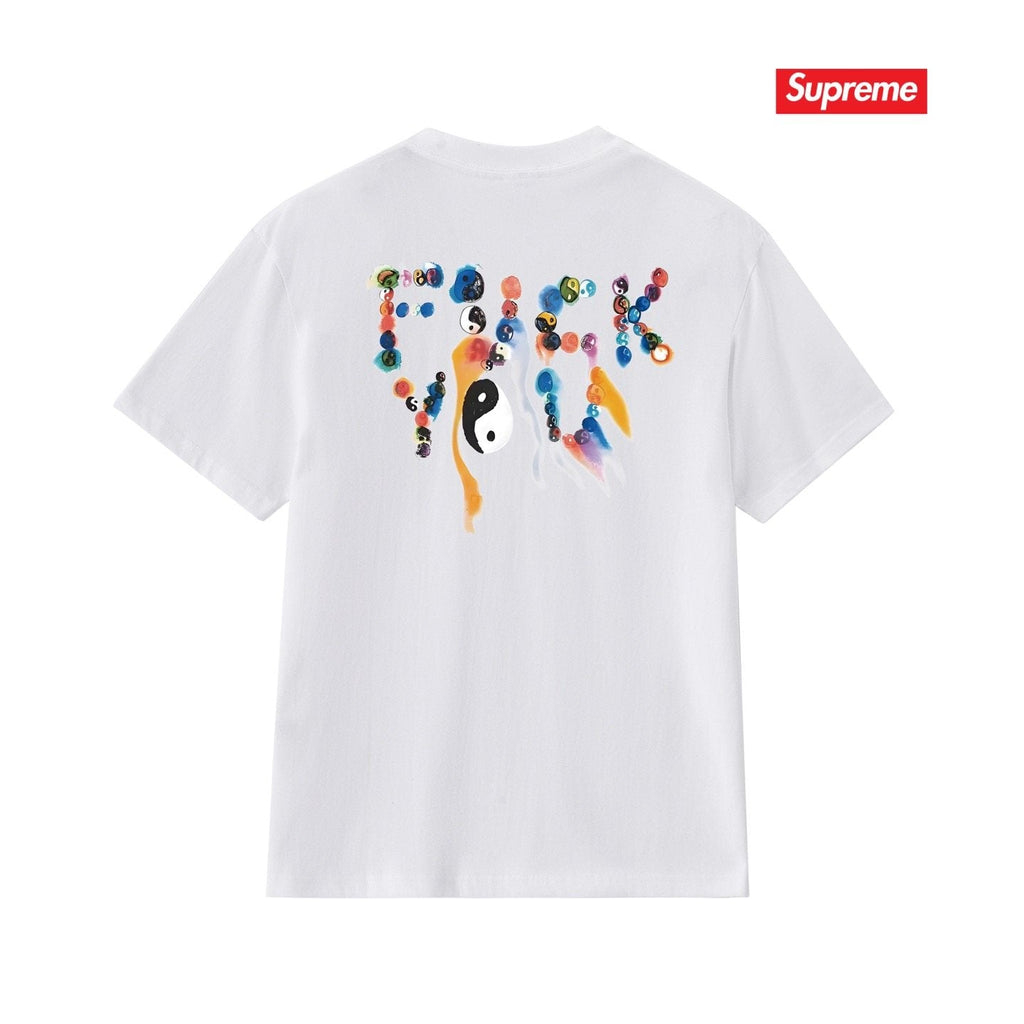 Supreme Front & Back Graphic Short-Sleeve T-Shirt ¡ª back