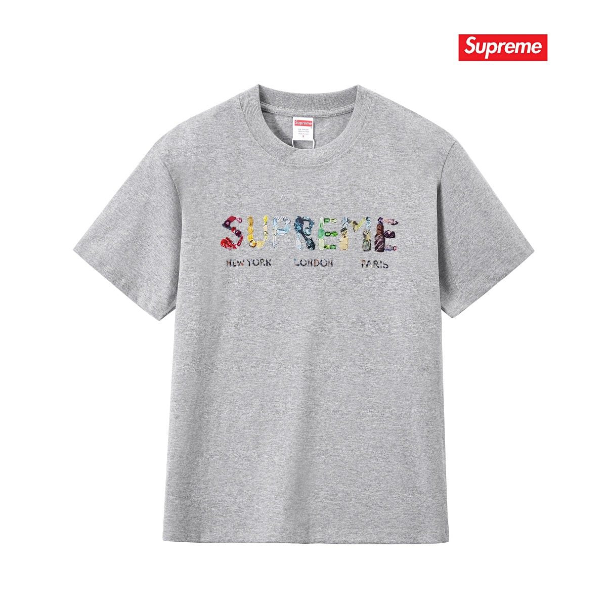 Supreme Chest Graphic Short-Sleeve T-Shirt ¡ª front