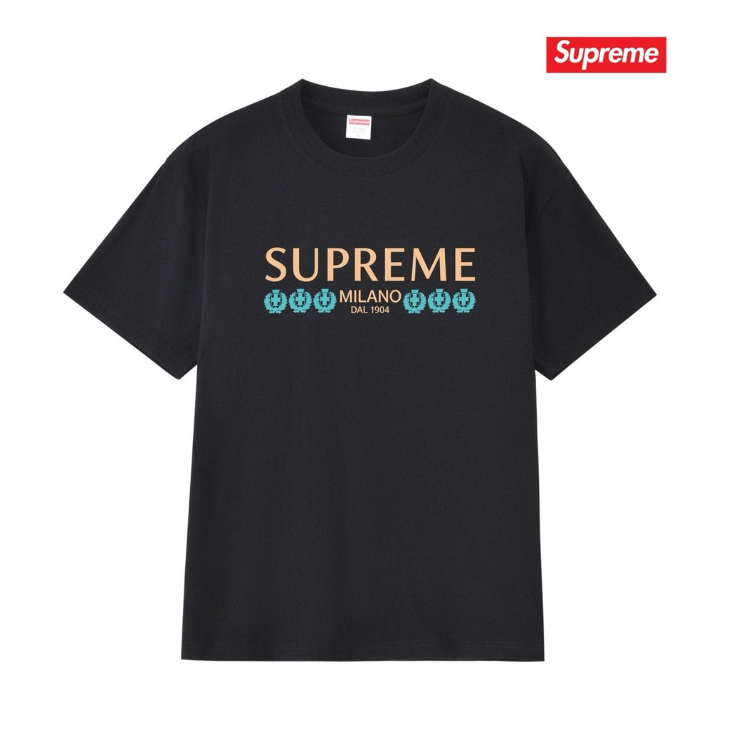 Supreme Milano Gold/Blue Graphic T-Shirt ¡ª hero