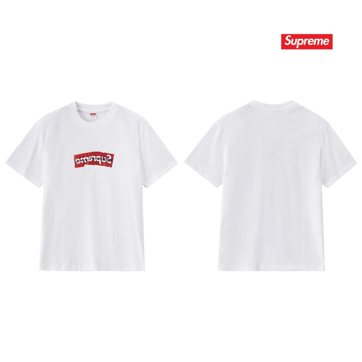 Supreme Distressed Graphic T-Shirt ¡ª back