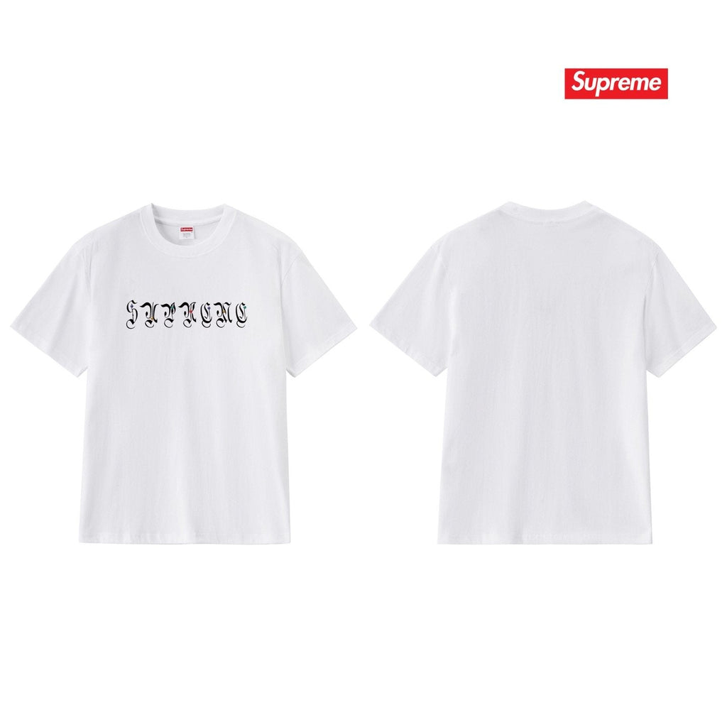 Supreme Gothic Wordmark Short-Sleeve T-Shirt ¡ª back