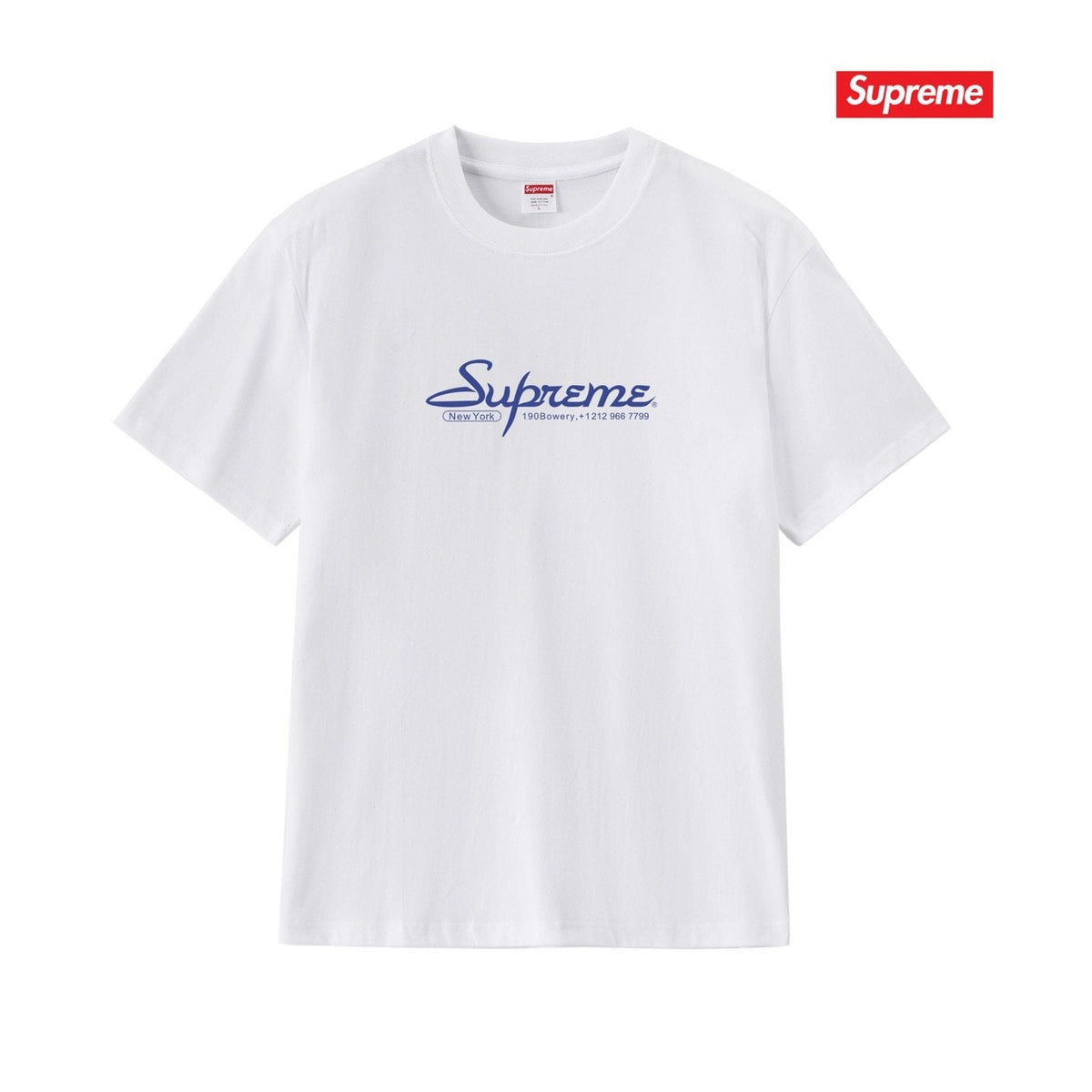 Supreme Script Logo Short-Sleeve T-Shirt ¡ª front
