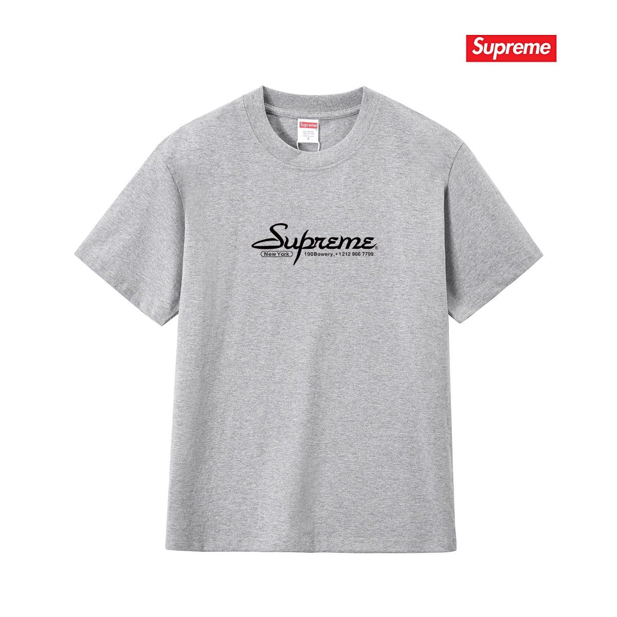 Supreme Script Logo Short-Sleeve T-Shirt ¡ª front