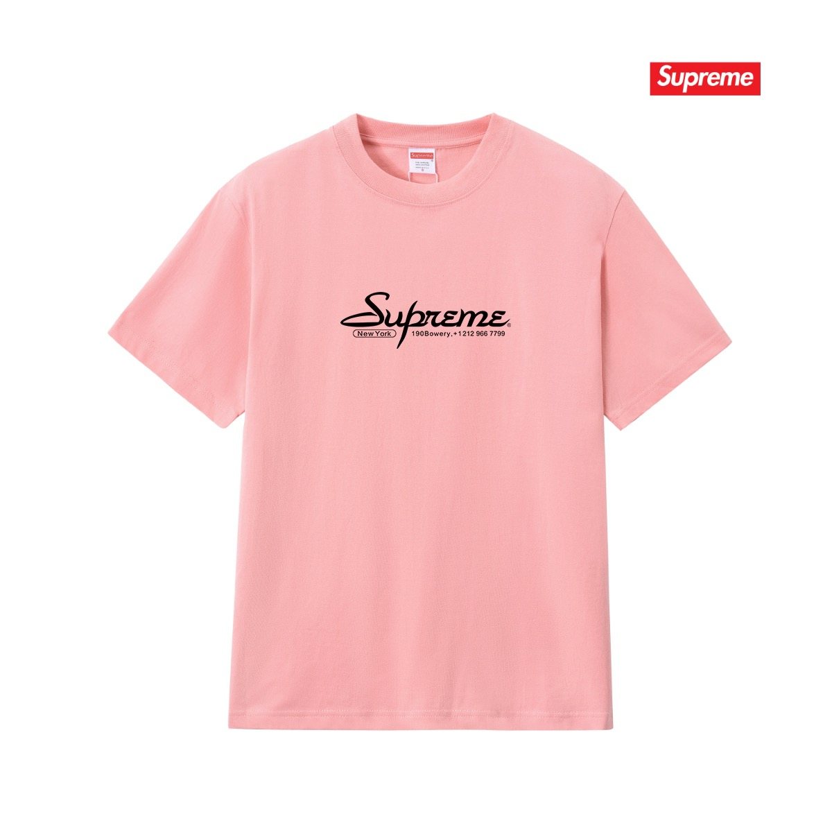 Supreme Script Logo Short-Sleeve T-Shirt ¡ª front