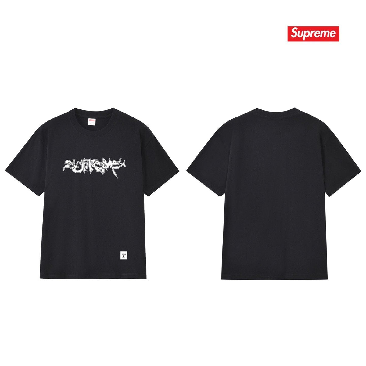 Supreme Graffiti Wordmark Short-Sleeve T-Shirt ¡ª back