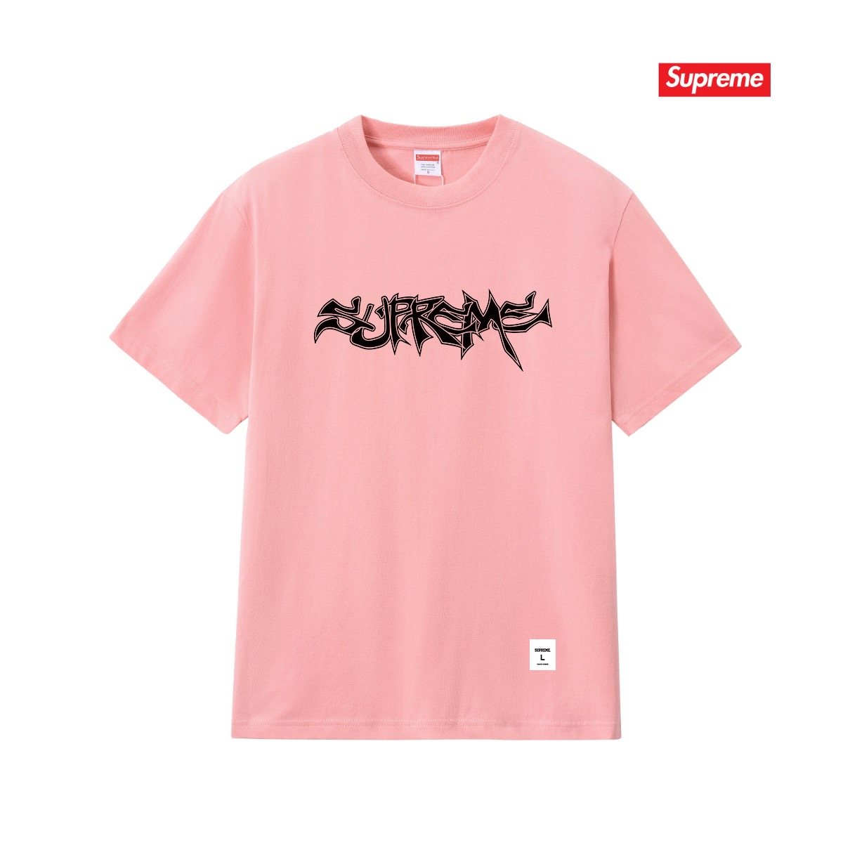 Supreme Graffiti Wordmark Short-Sleeve T-Shirt ¡ª front