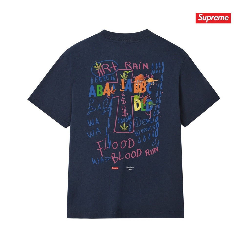 Supreme Front and Back Graphic T-Shirt ¡ª back