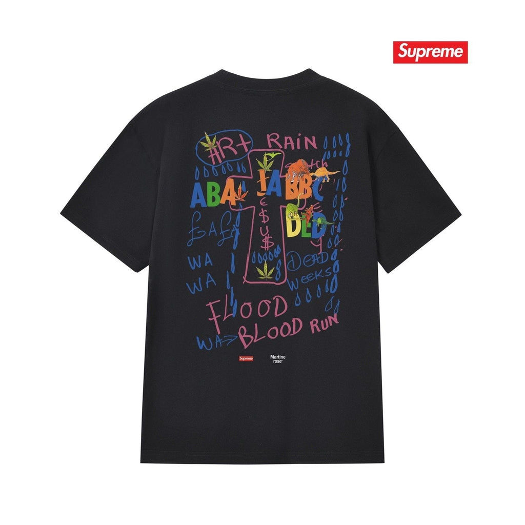 Supreme Front and Back Graphic T-Shirt ¡ª back