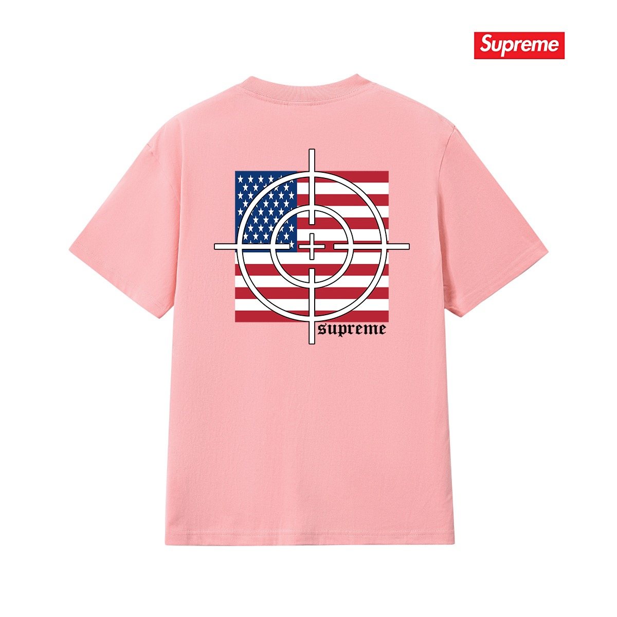 Supreme Flag Target Graphic T-Shirt ¡ª back