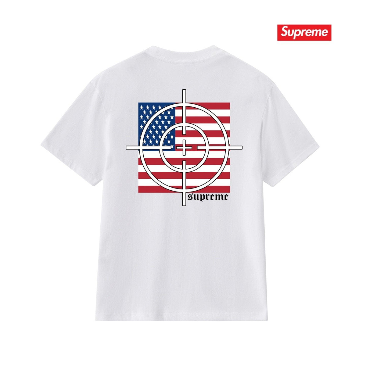Supreme Flag Target Graphic T-Shirt ¡ª back