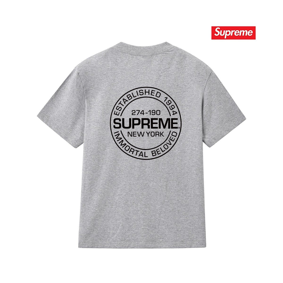 Supreme Front and Back Graphic T-Shirt ¡ª back