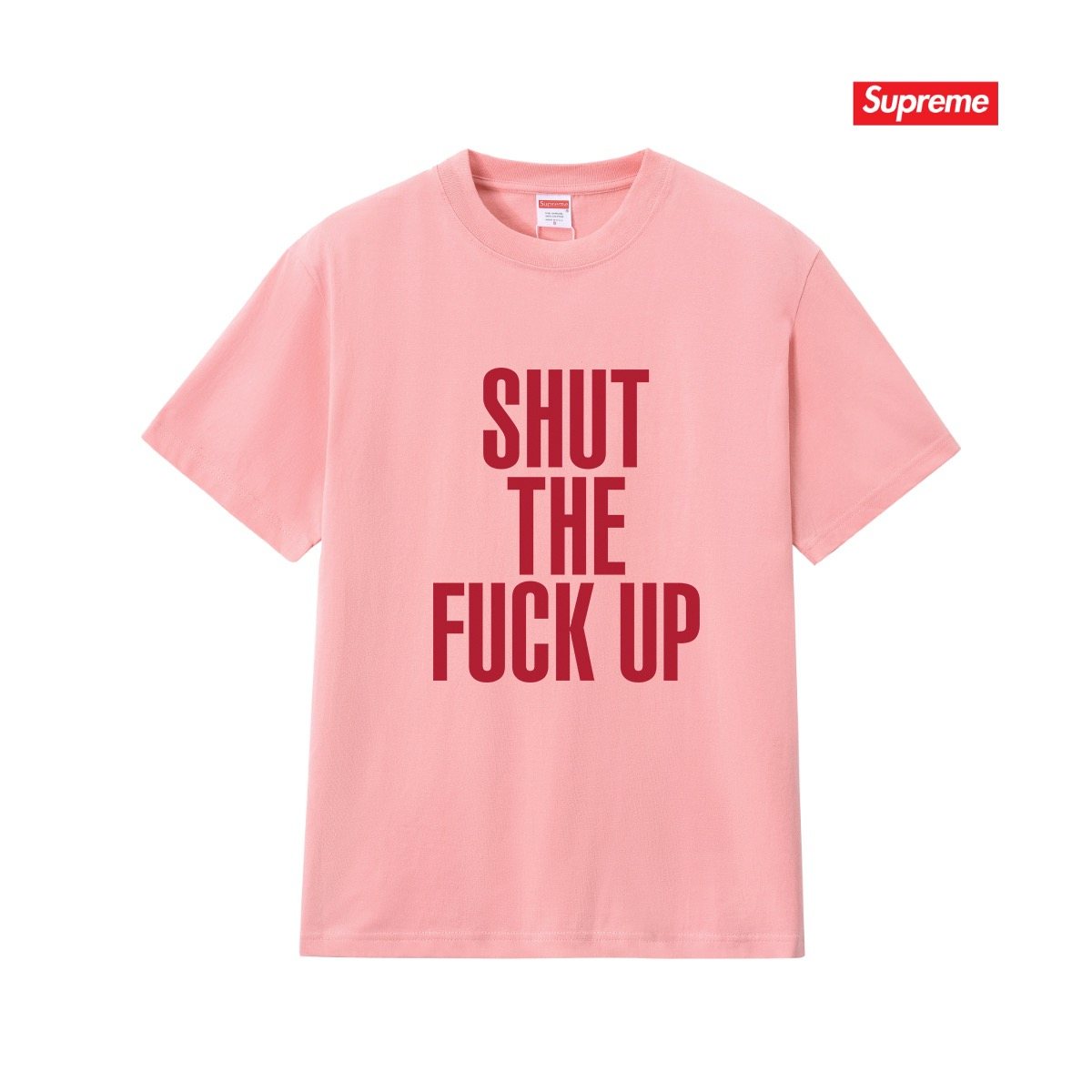 Supreme Stacked Text Graphic T-Shirt ¡ª front