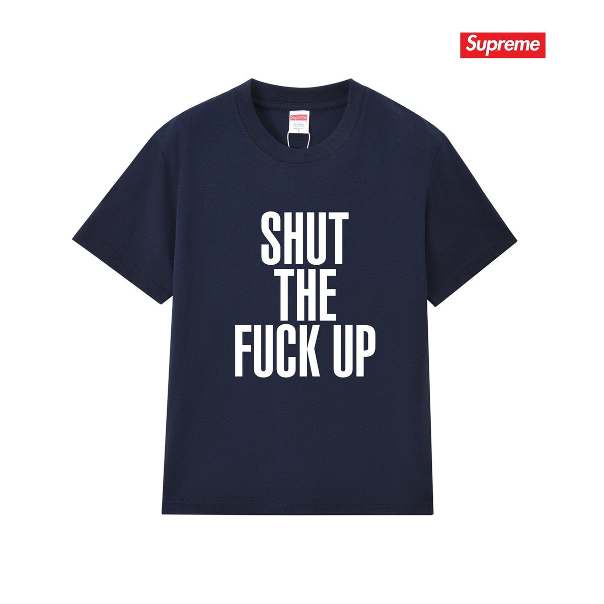 Supreme Stacked Text Graphic T-Shirt ¡ª front