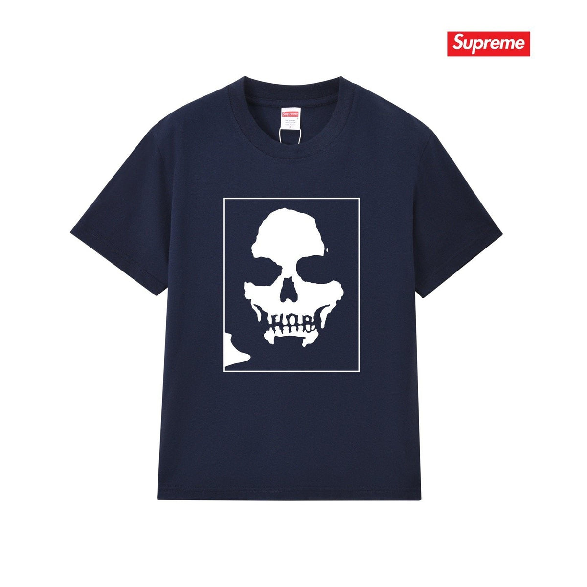 Supreme Skull Graphic Short-Sleeve T-Shirt ¡ª front