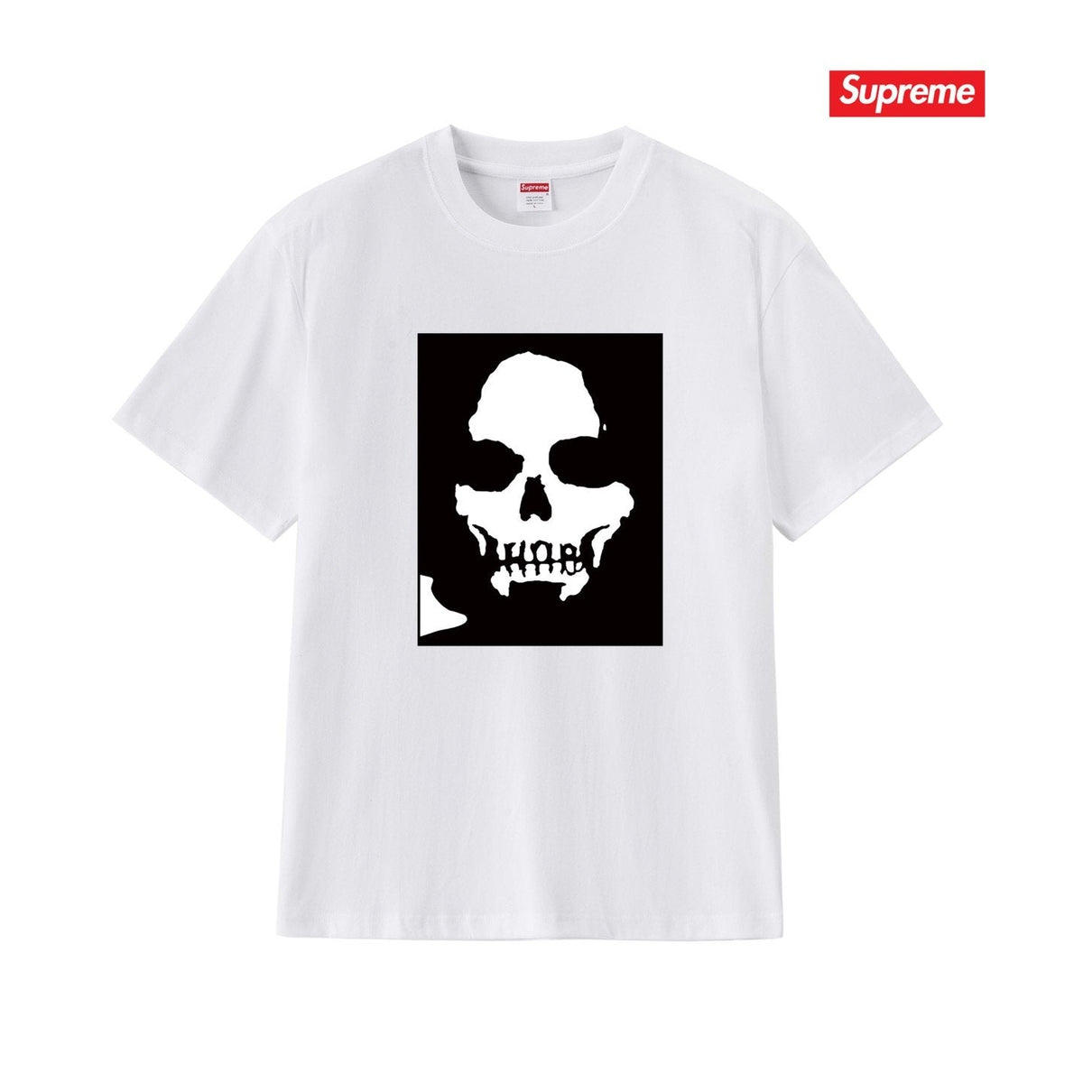 Supreme Skull Graphic Short-Sleeve T-Shirt ¡ª front