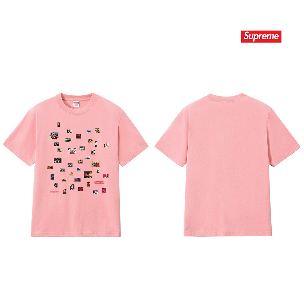 Supreme Photo Collage Graphic T-Shirt ¡ª back