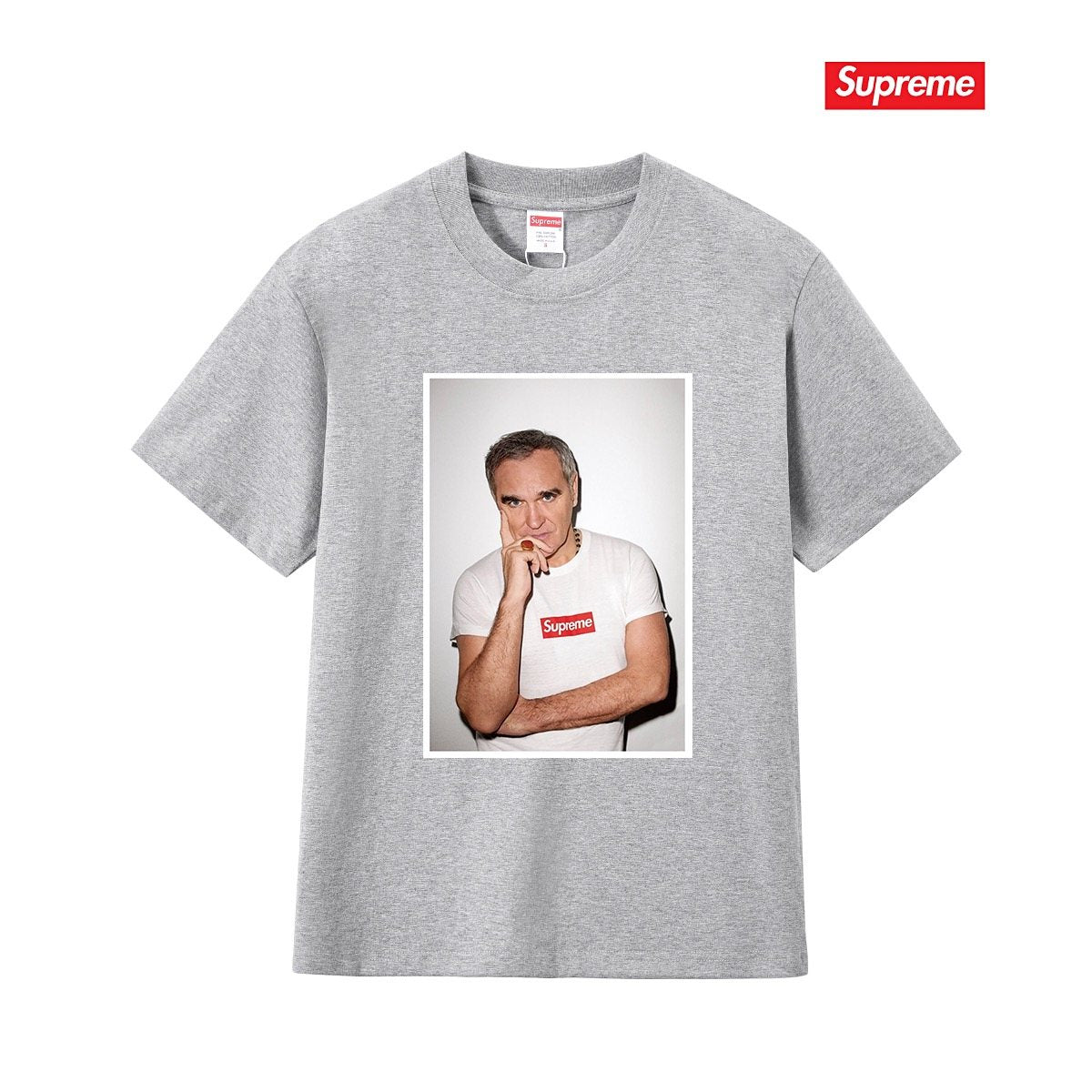Supreme Portrait Graphic Short-Sleeve T-Shirt ¡ª front
