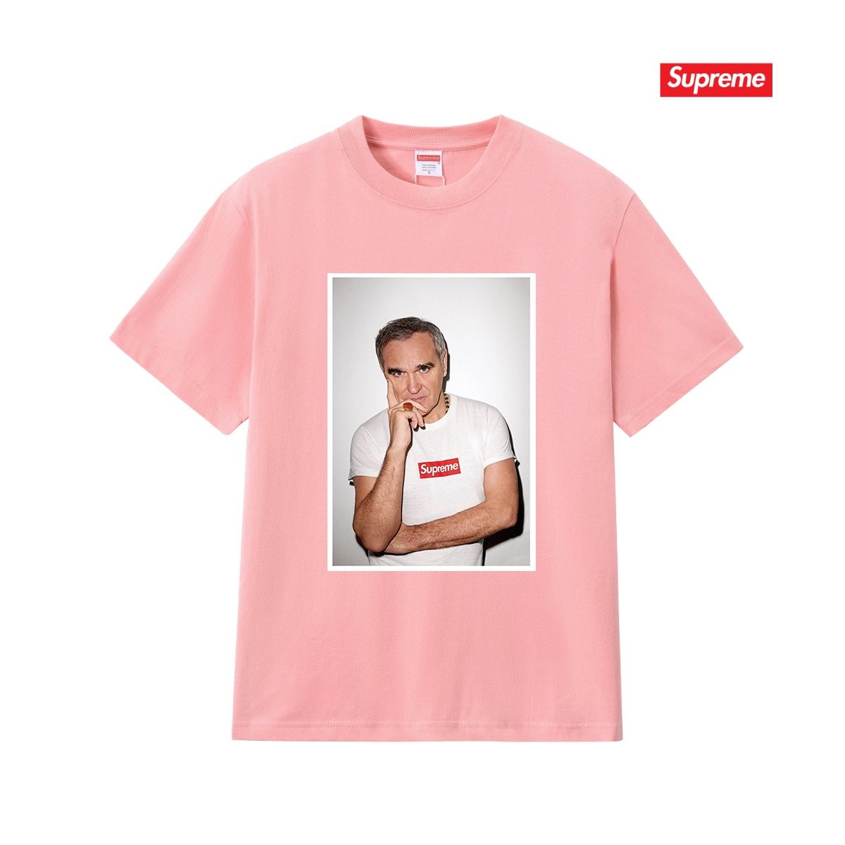 Supreme Portrait Graphic Short-Sleeve T-Shirt ¡ª front