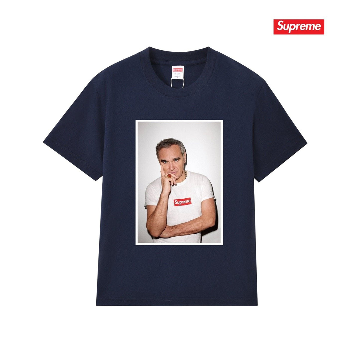Supreme Portrait Graphic Short-Sleeve T-Shirt ¡ª front